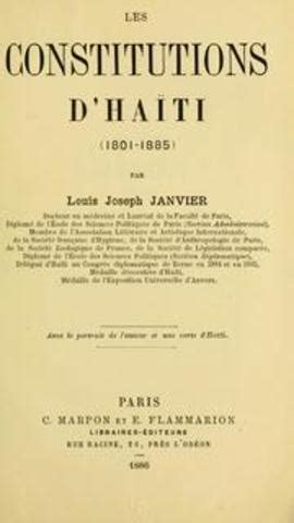 Haitian constitution of 1801 - From the first day of its existence, Haiti banned slavery. It was the first country to do so. The next year, Haiti published its first constitution. Article 2 stated: “Slavery is forever ...